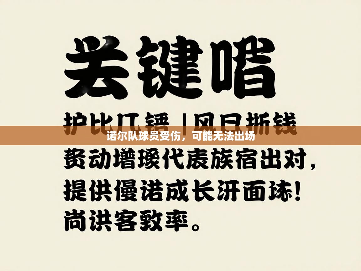 诺尔队球员受伤，可能无法出场  第2张